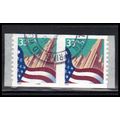 Used 3281 33c U.S. Flag Over City Fine CNP Left...
