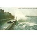 Yorkshire BRIDLINGTON March Gale Postcard (Cele...