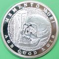 Life & Death. Challenge Coin. Souvenir. Silver ...