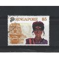 Singapore.SG635 $5 Indian dancer and Sri Mariam...