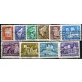 1961 Michel 1737/1746 - cancelled