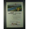 1946 Union Pacific Railroad Ad - The Seasoned Traveler