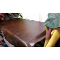 Italian Half Leather Cow Hide Colour Brown Dist...