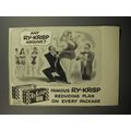 1952 Ry-Krisp Crackers Ad