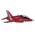 BAE Hawk RAF Red Arrows Jet Aircraft Metal Enam...