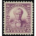 725, Mint Superb NH 3¢ Webster ** Stuart Katz