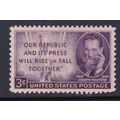 USA 1947 PULITZER BIRTH CENTENARY 3c VALUE MNH ...