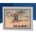 Card 4 1/4 inch X 5 1/2 inch Come fly with me...