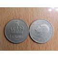 Norway 1976 1 Krone Coin