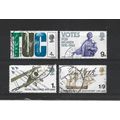 GB.Anniversaries (1st series) set of 4.Fine Use...