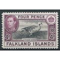 Falkland Islands 1938 SG154 4d Black & Purple M...