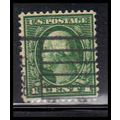 Used 405 1c George Washington Barely Clears K2944