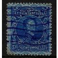VENEZUELA 1932 37 1/2c BLUE SECURITY PAPER SIMO...