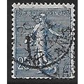 Mi 111 x: 25 c. blue Definitive Stamp: Sower