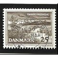 Denmark Stamp Scott #414, Used