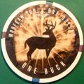 Mohegan Sun. $1 Casino Chip. Uncasville, CT. Y23.