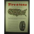 1965 Firestone Tires Ad - Nationwide Guarantee