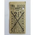 Birmingham City Transport Bus Ticket