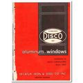 DECATUR IRON STEEL COMPANY 1962 Disco aluminum ...