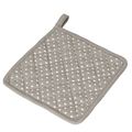 Topflappen - grau Deko Stoff