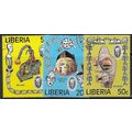 1977 3 different values - cancelled - #888