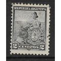 ARGENTINA 1899 LIBERTY - SHIELD 2c GREY SG 223 ...