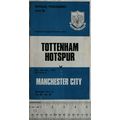 1972 programme Tottenham Hotspur v. Manchester ...
