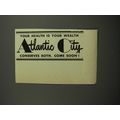 1953 Atlantic City Tourism Ad - Your health is your wealth