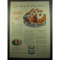 1932 Crisco Shortening Ad - Strawberry Surprise...