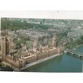 Houses of Parliament London Postcard used VGC