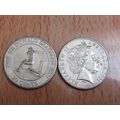 Australia 2001 20 Cents Donald Bradman Coin