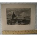 Vintage engraving - Freibourg