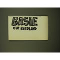 1961 Birdland Club Advertisement - Basie is at ...