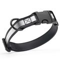 Dog Pet Reflective Collar With QR Buckle - Blac...