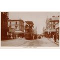Tram at Elizabeth Street Hobart Australia Old R...
