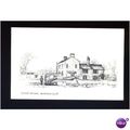 Warwickshire CALCUTT Top Lock Art Postcard by H...