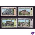 GUERNSEY 1976 BUILDINGS SET 4 VALS U/M MINT