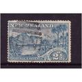 NEW ZEALAND 1898 2 1/2d SKY BLUE WAKATIPU SG 25...