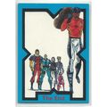 X- FORCE TRADING CARDS card # 63 THE END (1991 )