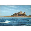 Vintage GB Postcard - Bamburgh Castle From The ...