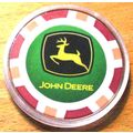 John Deere Poker Chip Golf Ball Marker - Red - ...