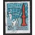ARGENTINA REP 1966 AIR 27p.50 ROCKET & ANTARCTI...