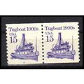 2260 15c Tugboat Very Fine MNH Dry Gum CNP Left...
