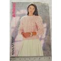 1988 Patons 3419 sweater with cables, chunky, e...