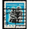 Canada 1968 Christmas 5c Soap Stone Carving Use...