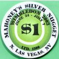 Silver Nugget. $1 Casino Chip. N. Las Vegas, NV...
