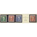 Sweden Stamps Scott #275//279, Used, 4 Different