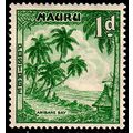 Nauru 1954 Beach Anibare Bay 1d MNG Stamp