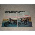 1980 Honda CB750F & CB400T Hawk Motorcycle 2-pa...