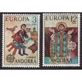 Andorra - Spanish 1975 SG 92-3 UMM Europa/CEPT ...